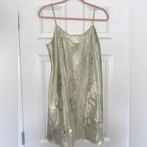 Valerie Steven’s slip dress